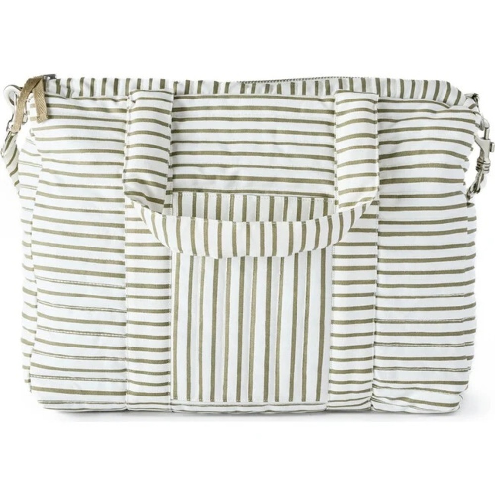 PEHR striped diaper bag